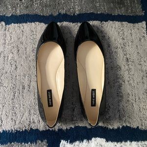 Nine West black flats.